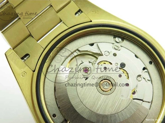 0116 Day-Date 40mm 228239 BP New Dial Version 904 YG Silver Roman Markers Dial on SS President Bracelet A Popular 2806